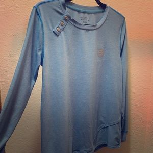 AT&T polystretch long sleeved blouse